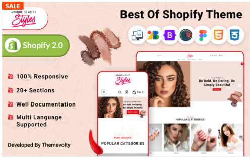 Style Mega Beauty – Minimal Beauty Shopify 2.0 Premium Responsive Theme