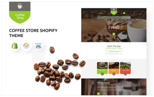 Coffee Store and Barista Shopify Theme