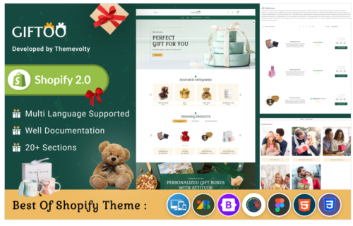 Giftoo - Mega Gift Shopify 2.0 Theme