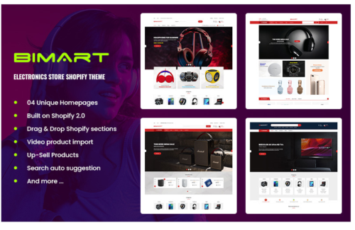 Bimart - Electronics & Gadgets eCommerce Shopify Theme