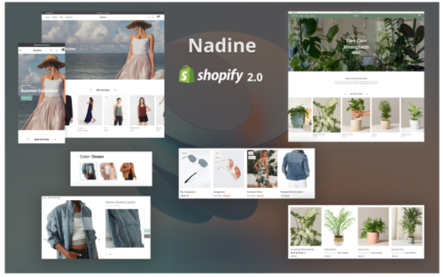 Nadine - Minimalist Clean Shopify Theme
