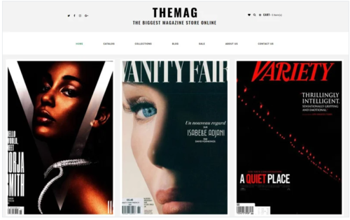 Themag - Magazine Store Ready-To-Use Shopify Theme