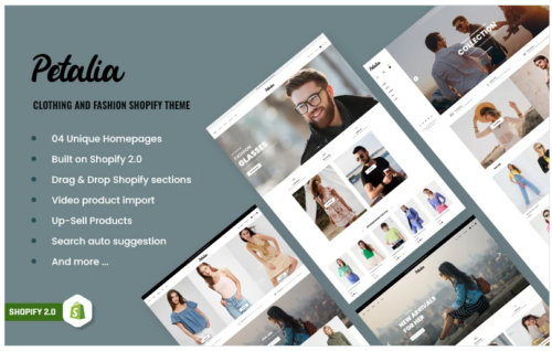 Petalia - Clothing and Fashion Shopify Theme