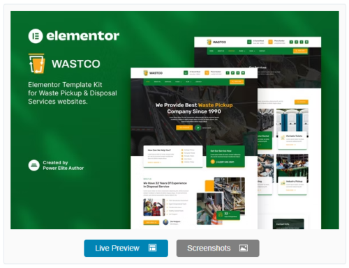 Wastco – Waste Pickup & Disposal Services Template Kit