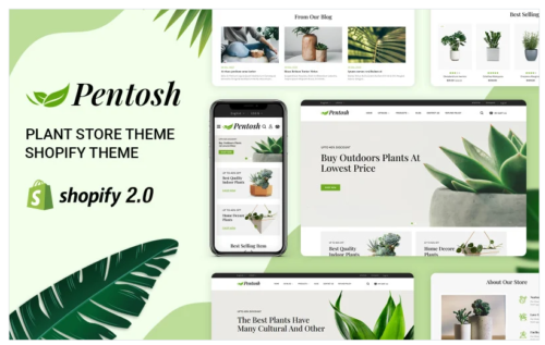 Pentosh - Gardening & Plants Store Shopify Theme