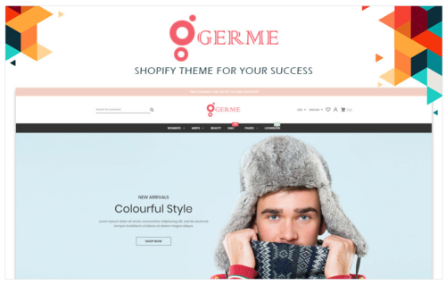 Germe - Fashion Shopify theme