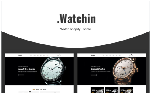 Watchin - Watch eCommerce Shopify Theme