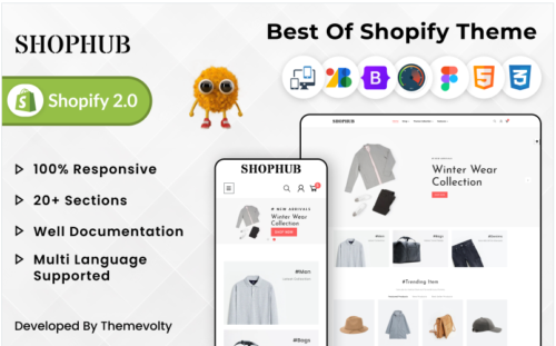 SHOPHUB Mega Fashion Super Store Premium Responsive Shopify 2.0 Theme