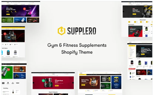 TM Supplero - Gym & Fitness Supplements Shopify Theme