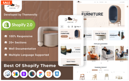 Sit Stay - Mega Furniture Shopify 2.0 Responsive Theme