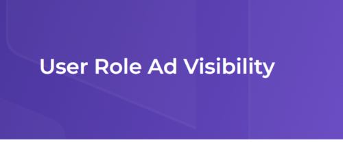 AdSanity – User Role Ad Visibility 1.1.0