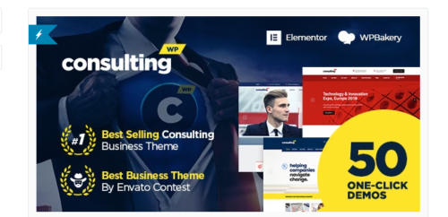 Consulting – Business and Finance WordPress theme