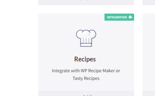 FacetWP – Recipes integration