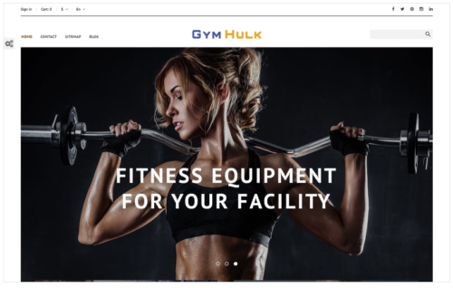 GymHulk - Gym Equipment PrestaShop Theme