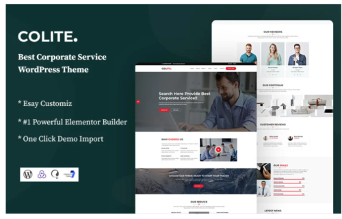 Colite - Corporate Service WordPress Theme