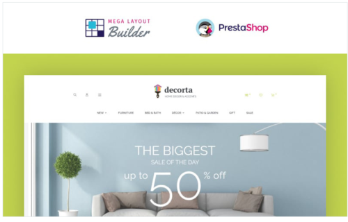 Decorta - Furniture Store PrestaShop Theme