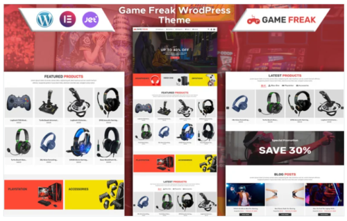 Game Freak - Game Store WooCommerce Theme