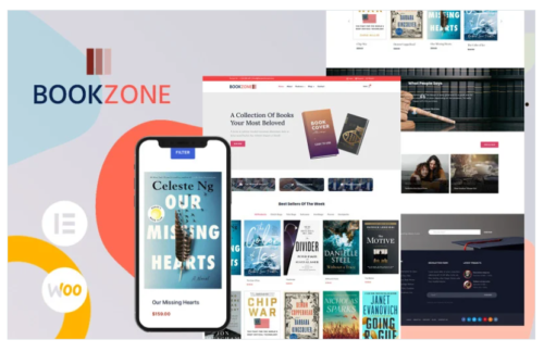 Bookzone - Book Store WooCommerce Theme