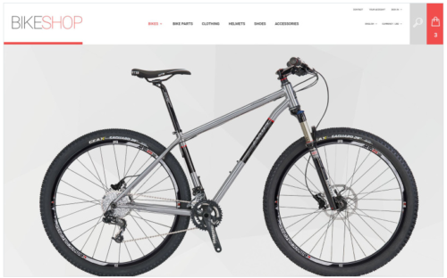 BikeShop PrestaShop Theme