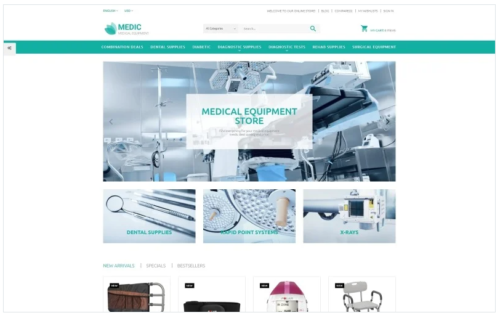 Medical Equipment PrestaShop Theme