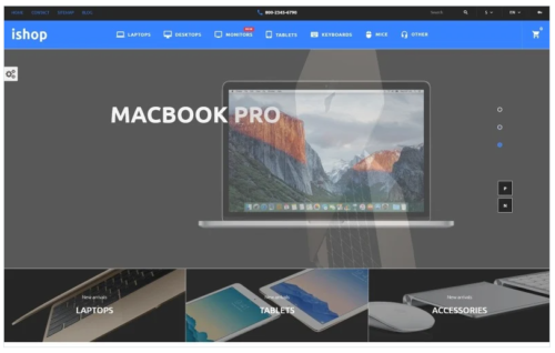 iShop - Computer Store PrestaShop Theme