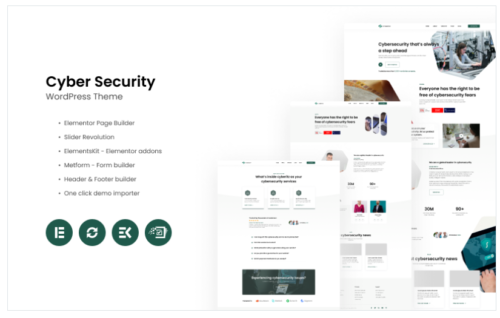 Cyberitz - Cyber Security WordPress Theme