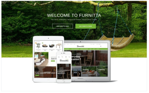 Furnitta - Outdoor Furniture PrestaShop Theme