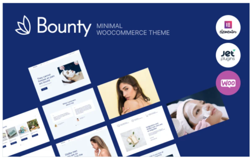 Bounty - Minimal WooCommerce Theme for Beauty