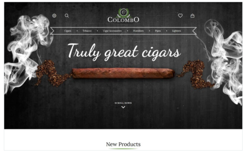 Colombo - Tobacco Responsive PrestaShop Theme