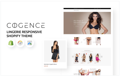 Lingerie eCommerce Responsive Shopify Theme