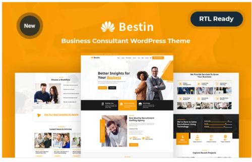 Bestin - Responsive Business WordPress Theme