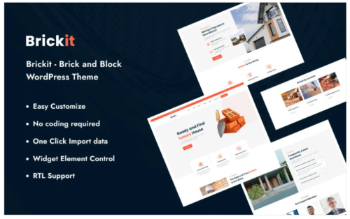 Brickit - Brick and Block WordPress Theme