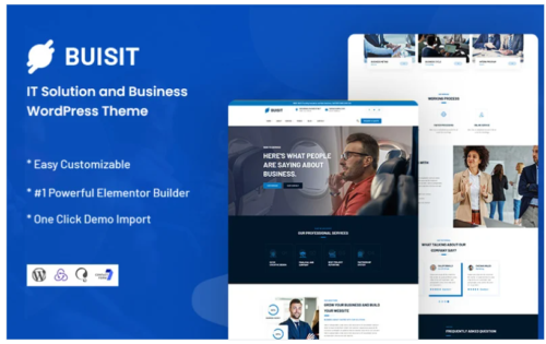 Buisit - IT Solution and Business WordPress Theme
