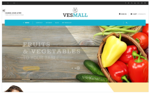 Vesmall - Wholesale store PrestaShop Theme