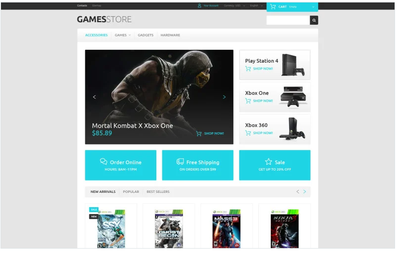 Download Gamebox Gaming & Accessories Store Shopify Theme