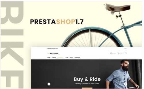 BikeRond - Bike Shop PrestaShop Theme