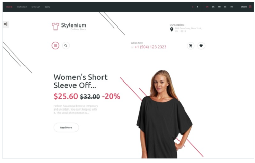 Stylenium - Fashion Store PrestaShop Theme