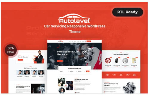 Autolavel - Car service Responsive WordPress Theme