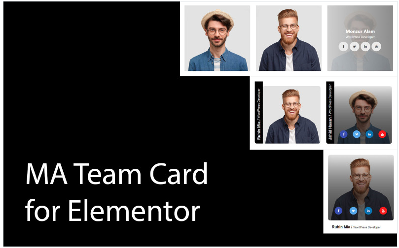MA Team Card for Elementor - WordPress Plugin