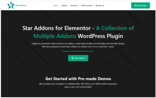 Star Addons for Elementor - WordPress Addons Plugin for Elementor Website Builder