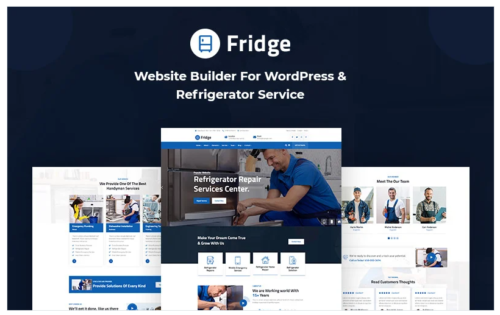 Fridge - Refrigerator Service WordPress Theme
