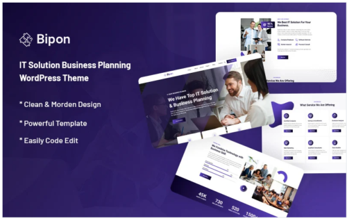 Bipon - IT Solution & Business Planning WordPress Theme