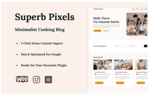 Superb Pixels - Cooking and Food Theme