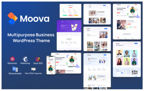 Moova - Multi-Purpose Business WordPress Theme