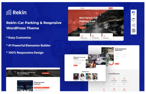 Rekin - Car Parking WordPress Theme