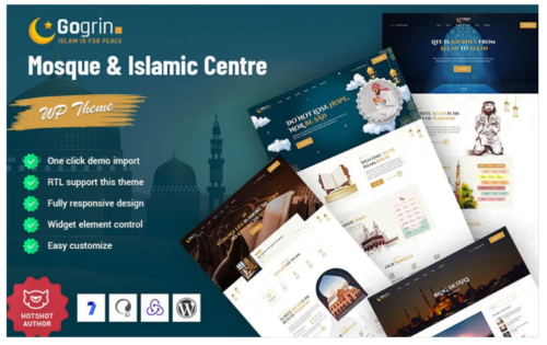 Gogrin - Mosque & Islamic Centre WordPress Theme