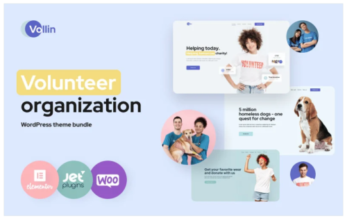 Vollin - Volunteer Organization WordPress Theme