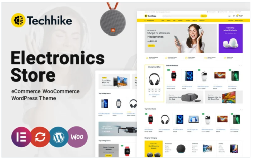 Techhike - Multipurpose Electronics WooCommerce Theme