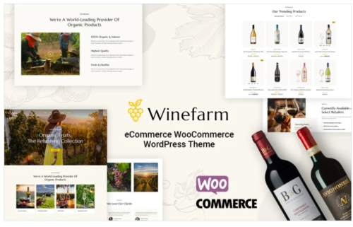 WineFarm - Wine Store WooCommerce Theme