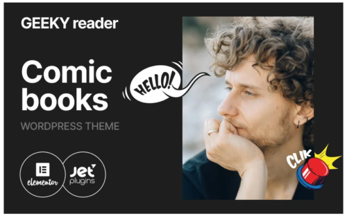 Geeky Reader - WordPress Comic Books Theme